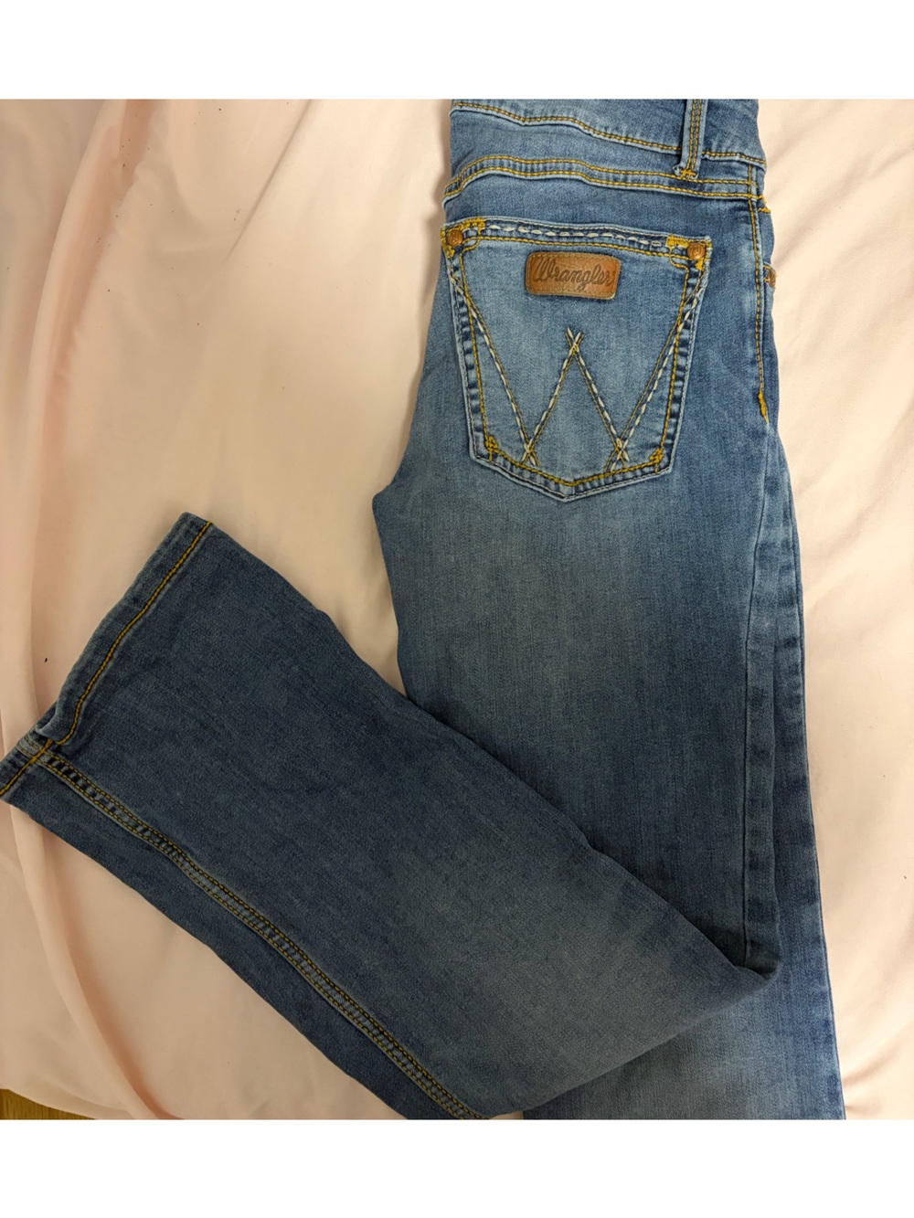 Wrangler women Light Blue Bootcut Denim Jeans